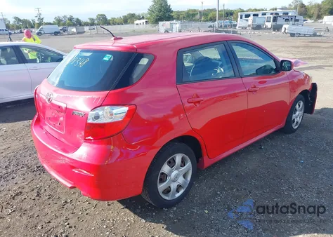 2009 Toyota Matrix из США, поврежденный, VIN 2T1KU40E99C135870